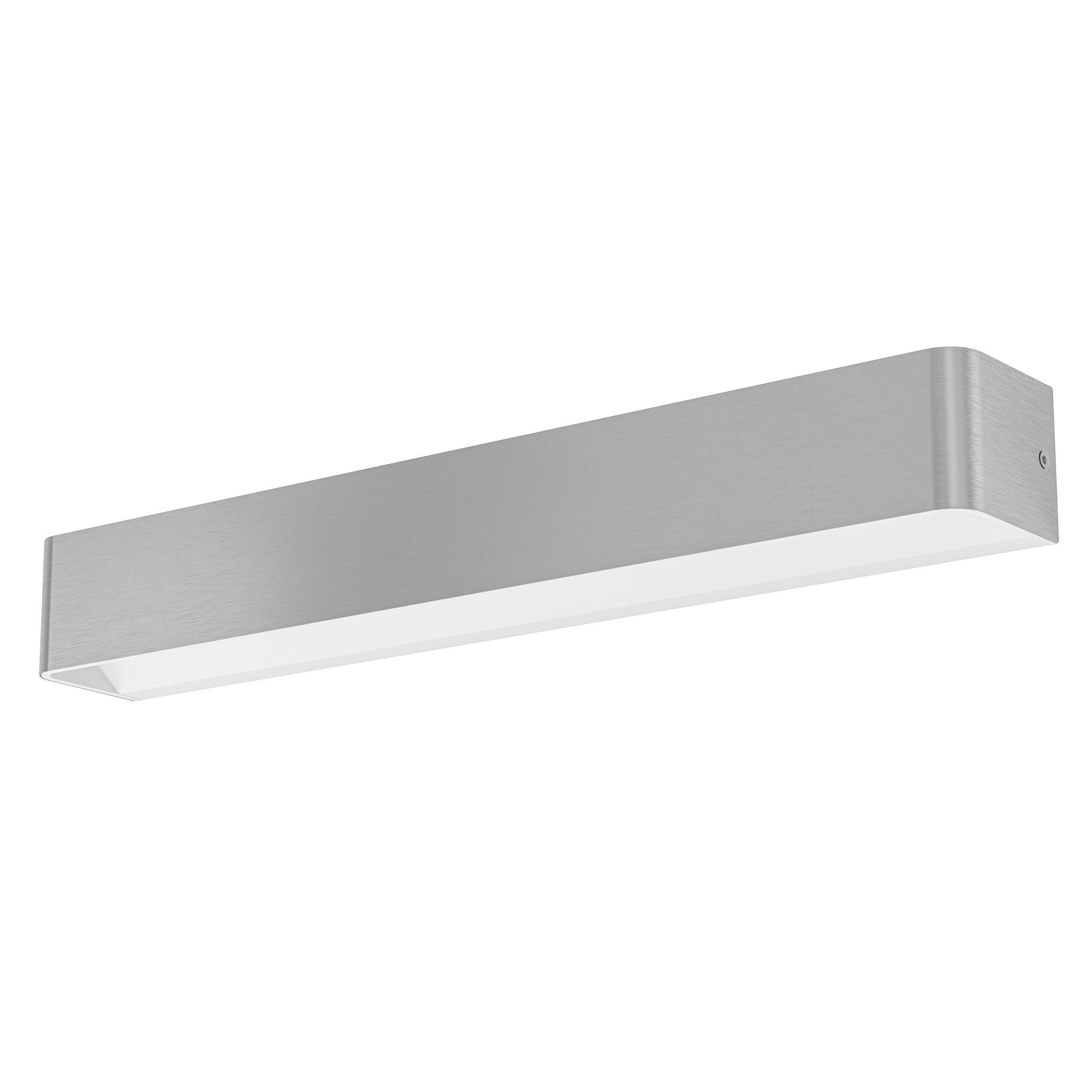 eglo sania 5 nickel led bathroom wall light living room image