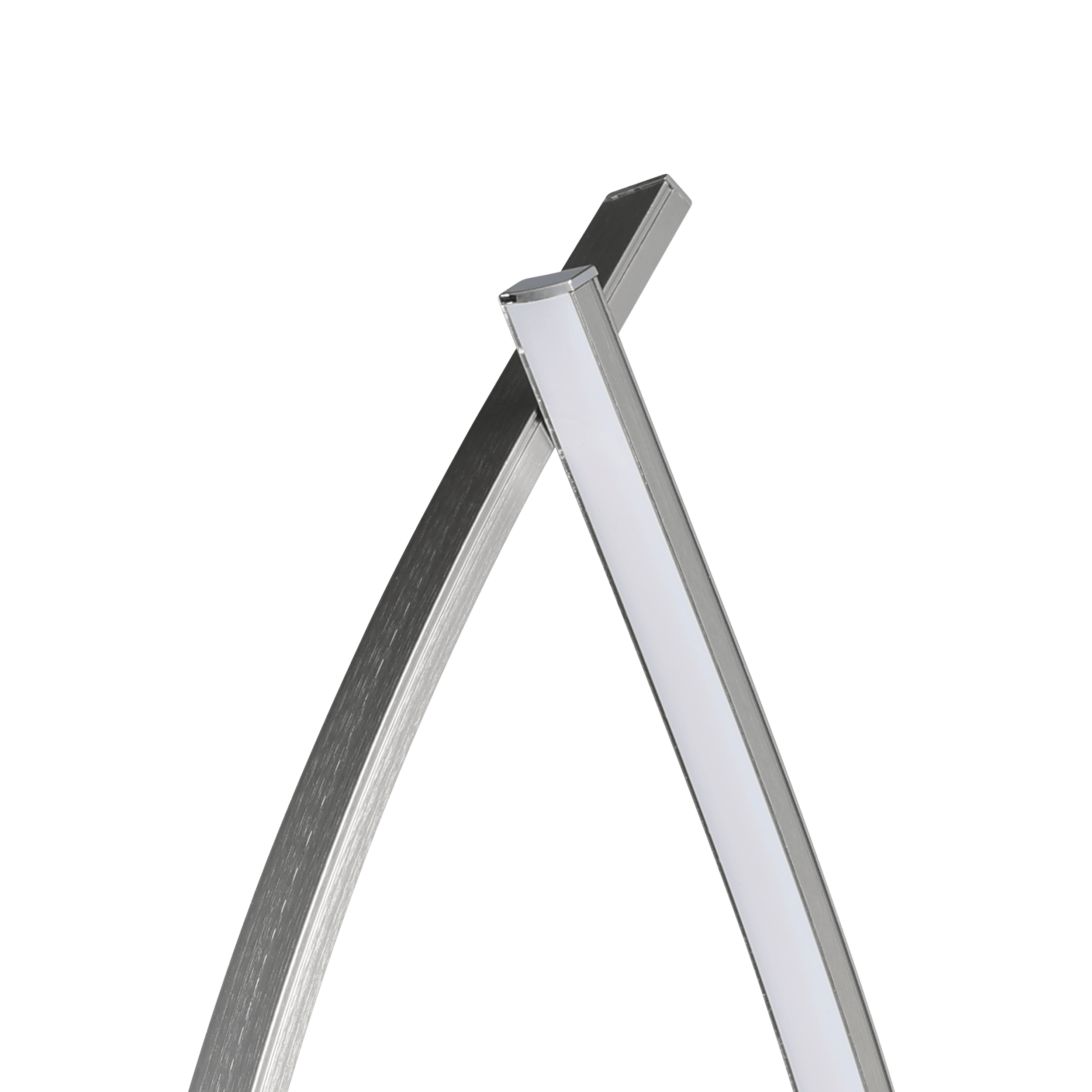 eglo palozza 1 nickel curved integrated led wall light Kitchen Lighting Close Up