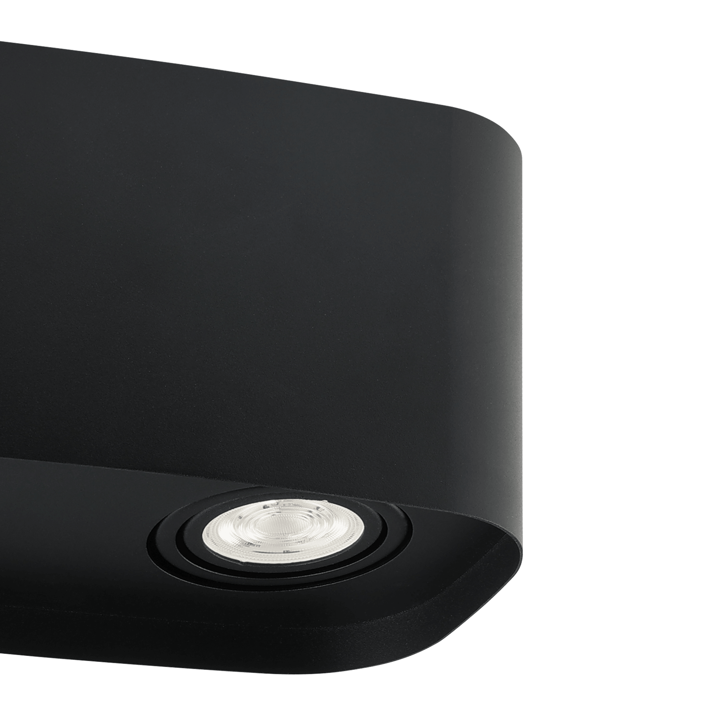 eglo connect caminales z 2 light smart square black flush ceiling light Kitchen Lighting Close Up