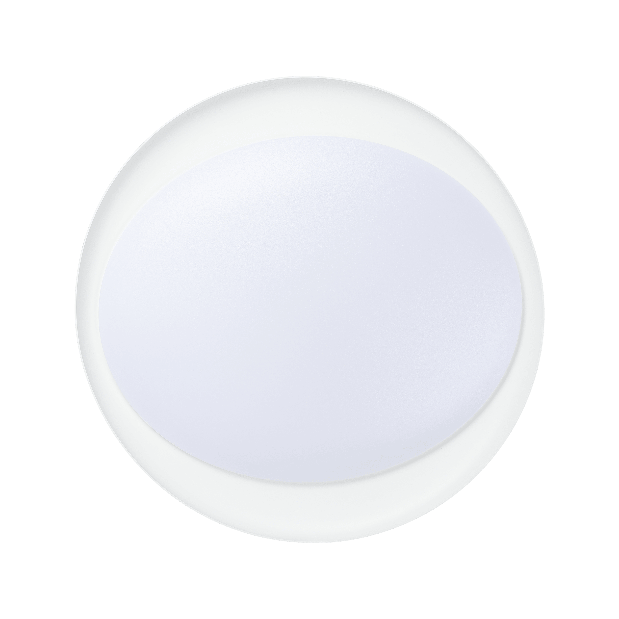 eglo laurito black surround circular led ceiling flush 49cm hallway lighting 