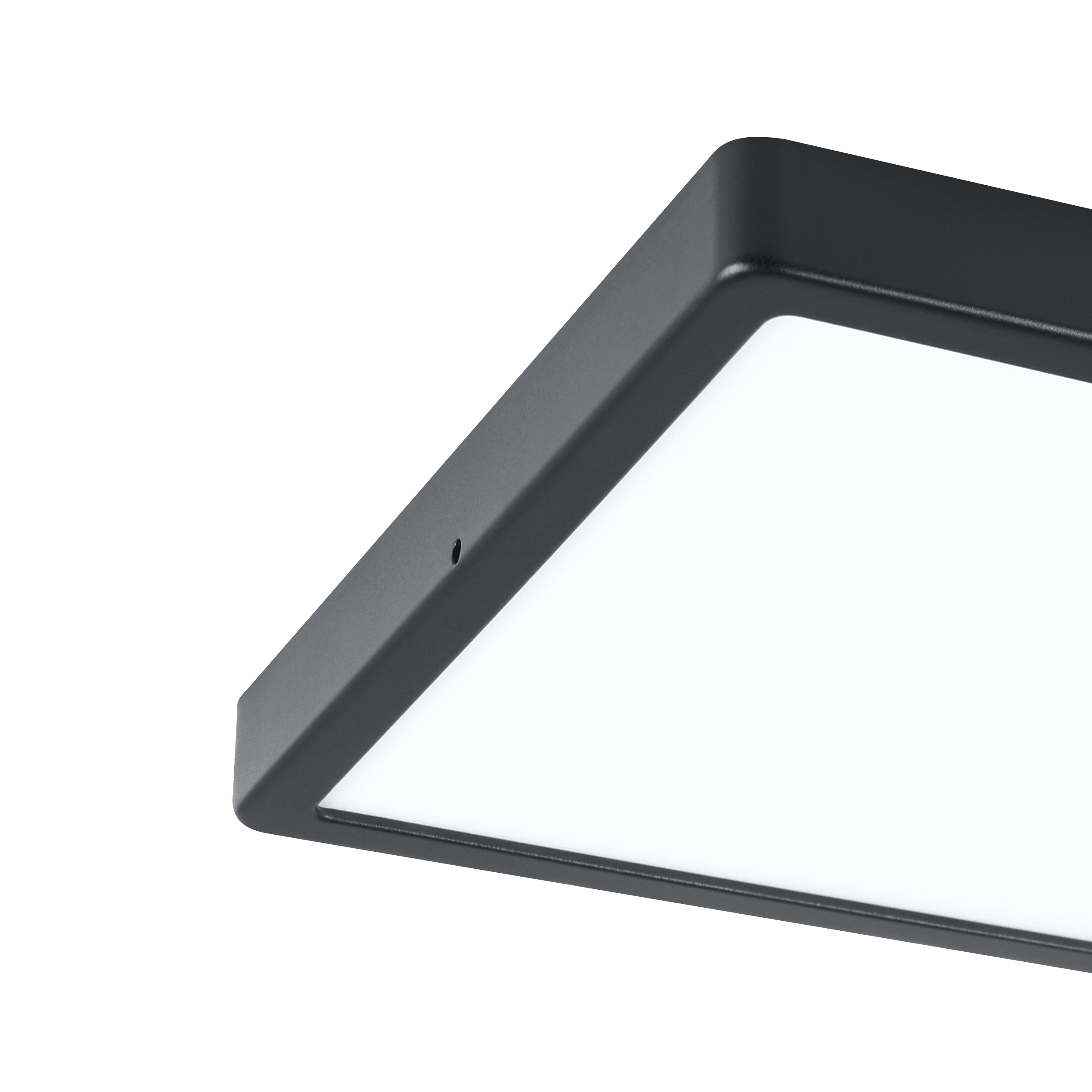 eglo argolis 2 black led square flush outdoor ceiling light kitchen lighting 