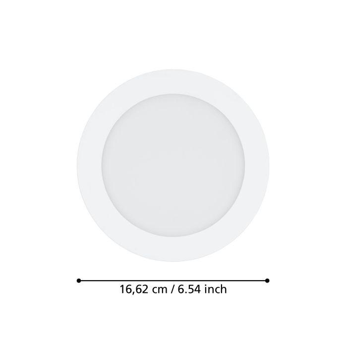 Eglo Fueva-Z White Smart LED Recessed Light - 16.5cm-clearance