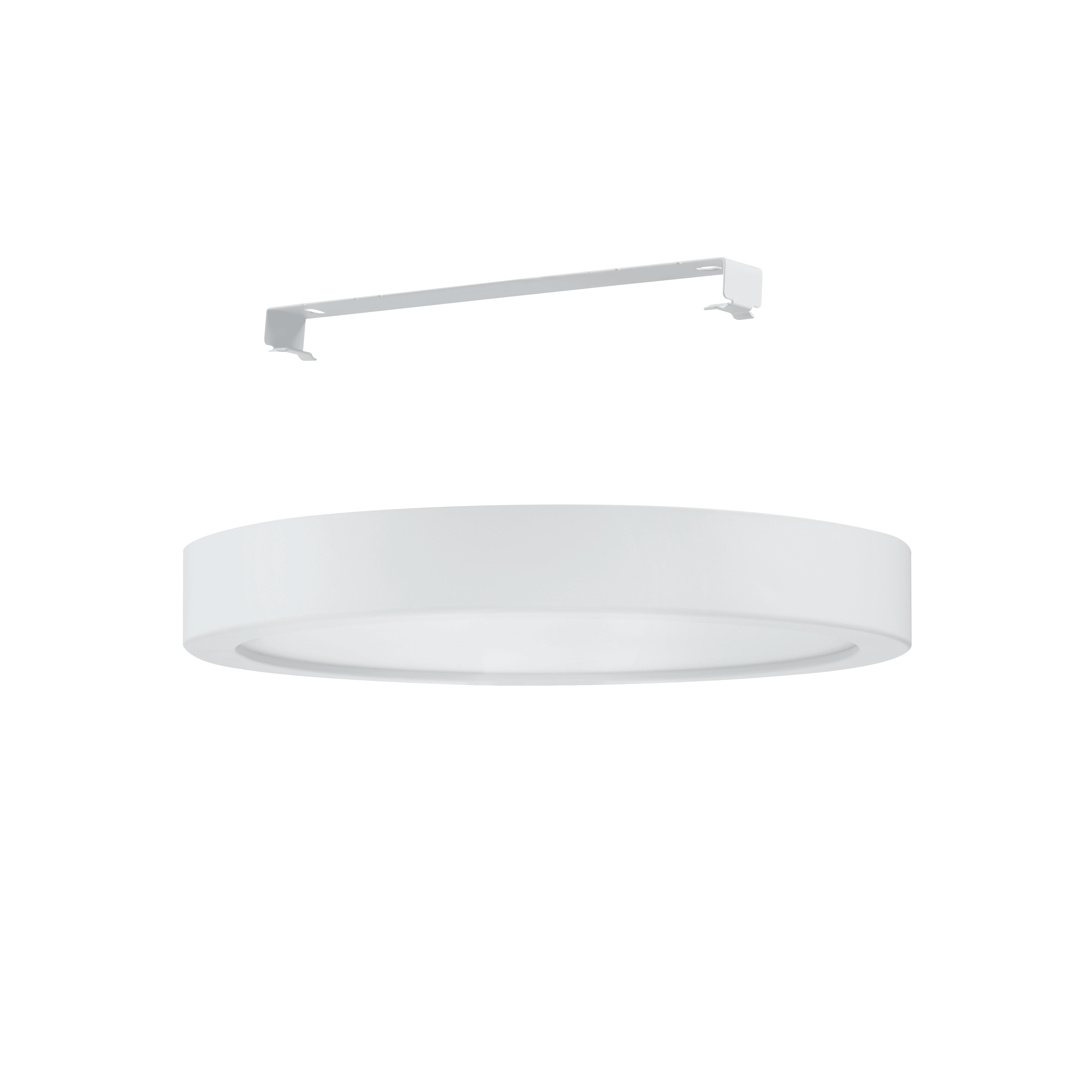 eglo connect fueva z smart led white round flush ceiling light Kitchen Lighting Close Up