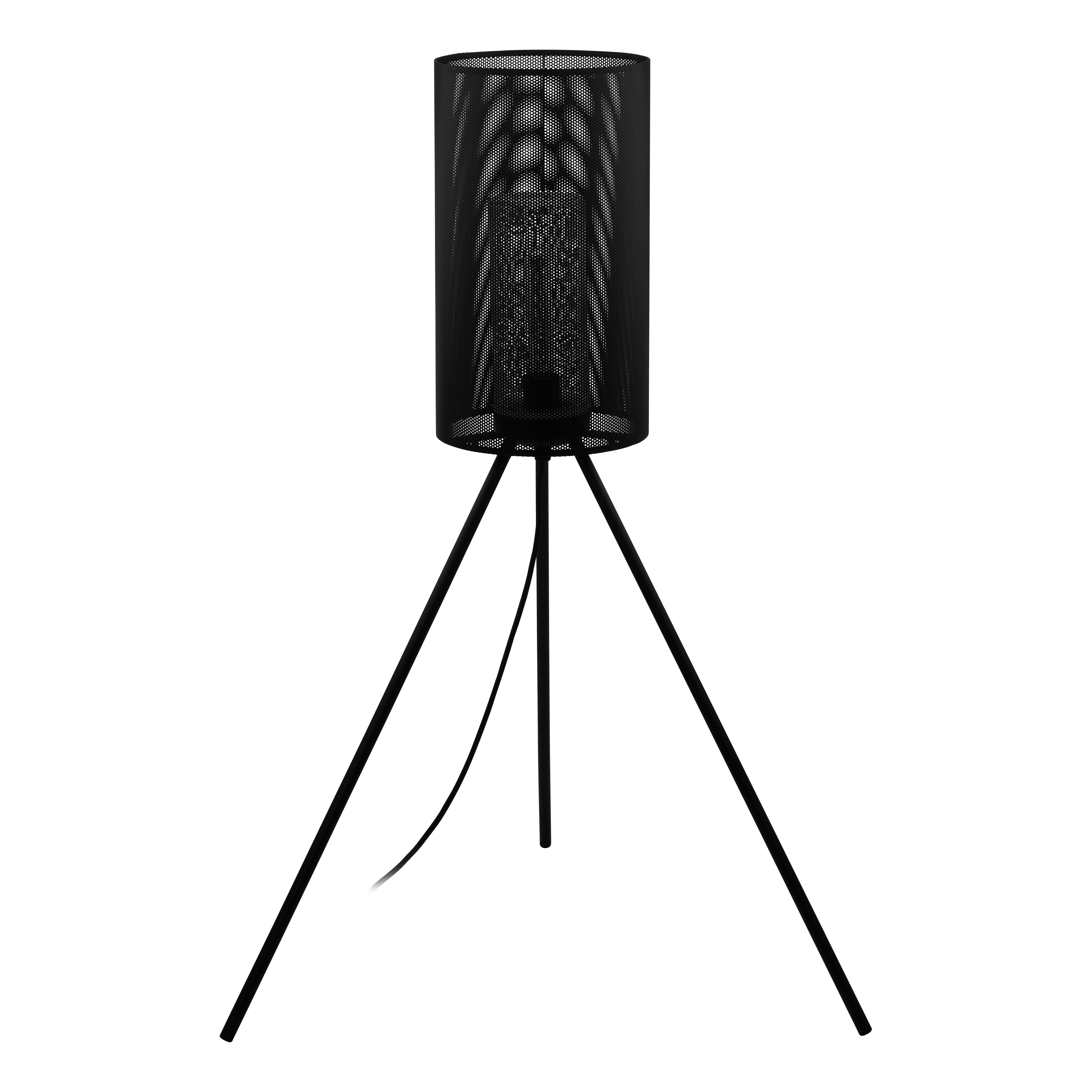 eglo ladunara black ip44 outdoor floor lamp