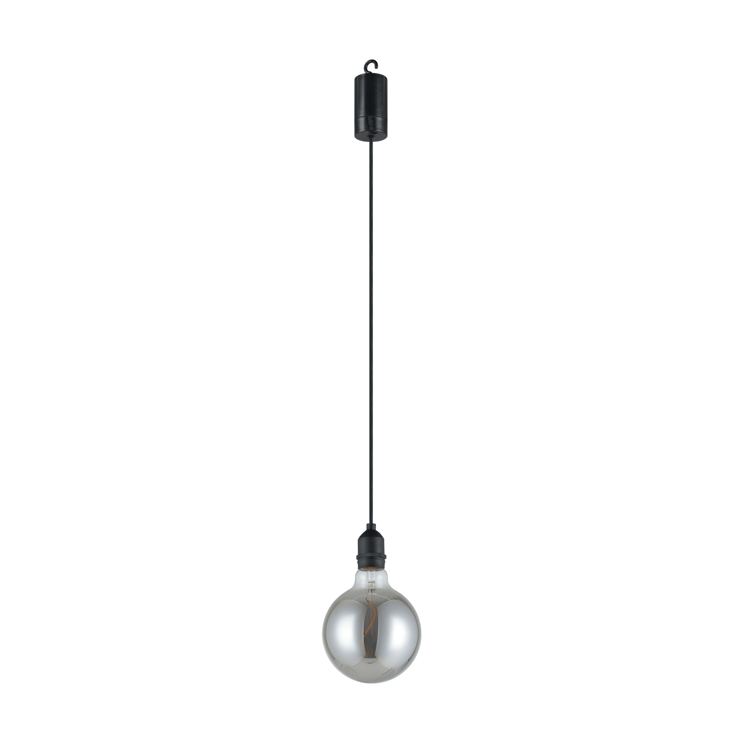 Eglo Vignanello Battery Operated IP44 Black LED Cable Pendant