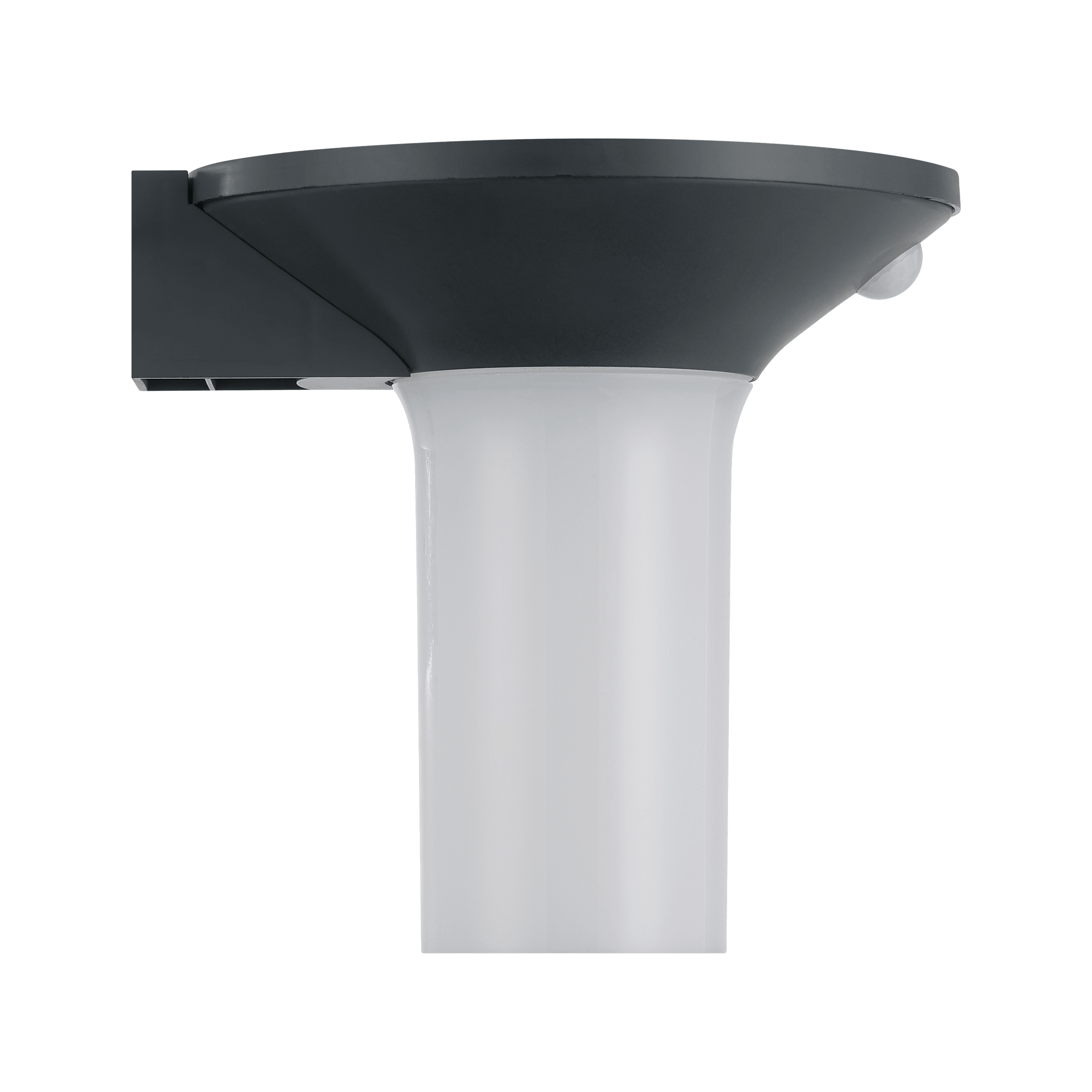 eglo corbezzola grey solar powered wall light ip44 Hallway Lighting Close up