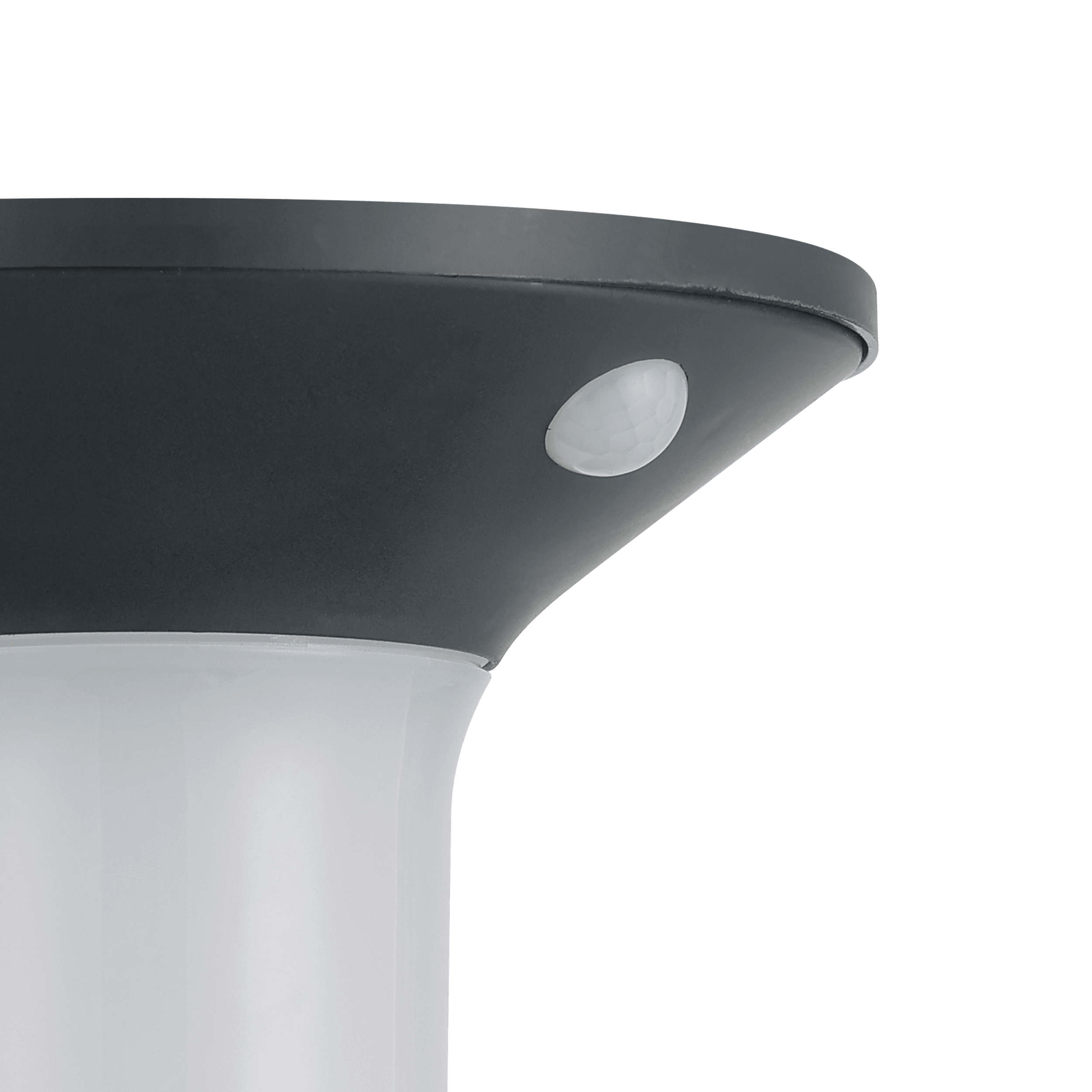 eglo corbezzola grey solar powered wall light ip44 bedroom lighting 