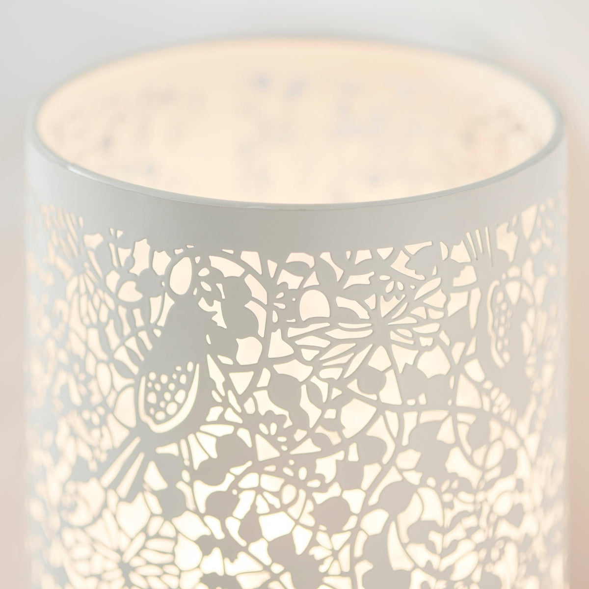 Endon Secret Garden Matt Ivory Wall Light-OB-180926