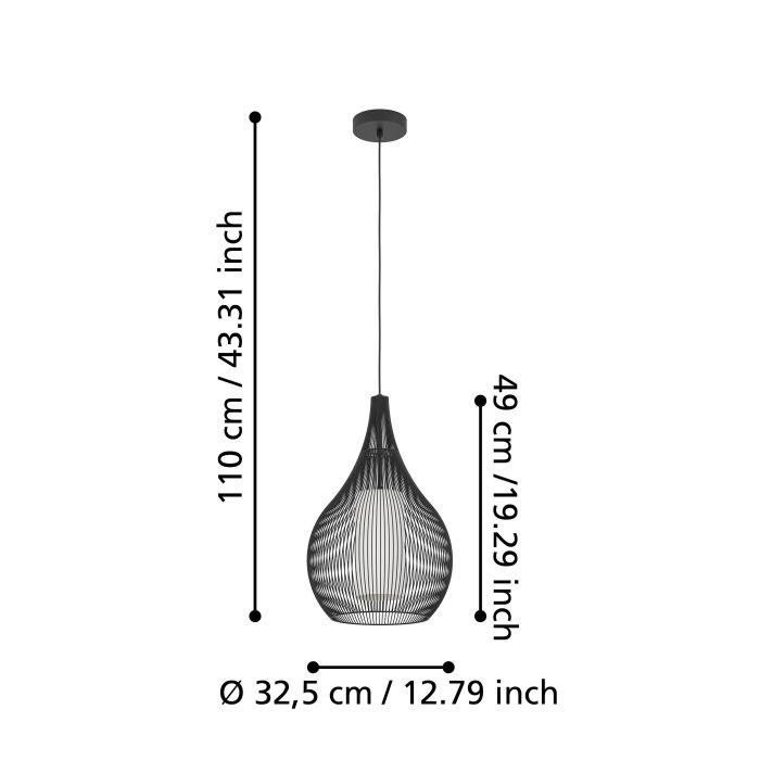 eglo razoni 1 white wire glass pendant kitchen lighting 