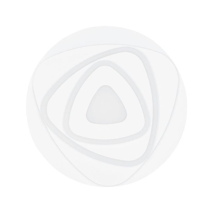 eglo palagiano led white circular satin finish ceiling flush 30cm Kitchen Lighting Close Up