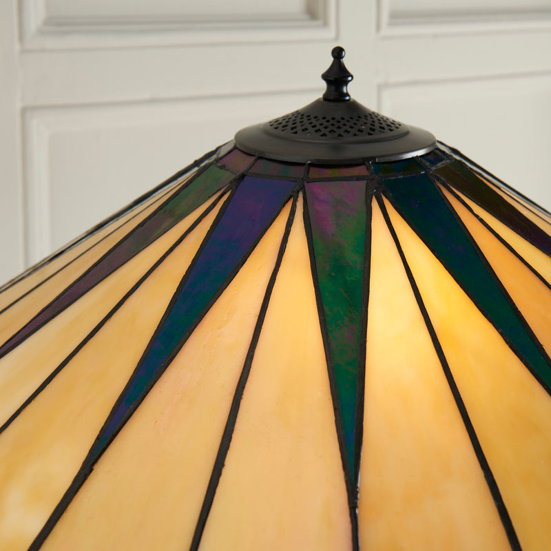 Interiors 1900 Dark Star Tiffany Floor Lamp