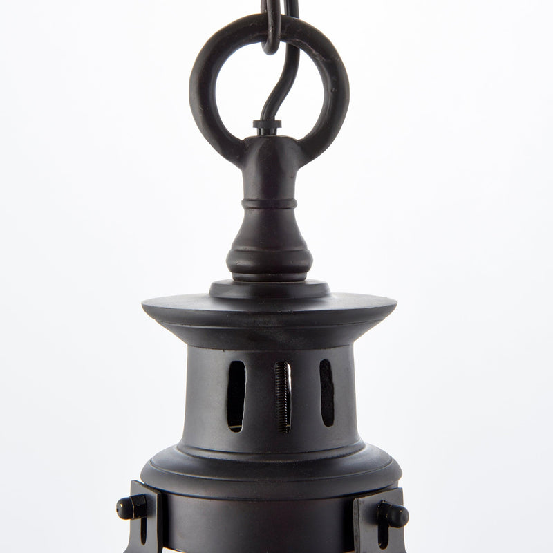 Endon Storni 285MM Aged Bronze Ceiling Lantern 1 Light 69766 - Fixing Detail