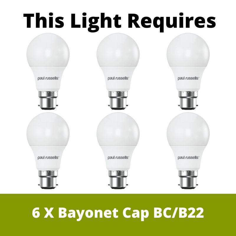 Chester Large Brass Ceiling Pendant Light With Blue Ikat 16cm Shades