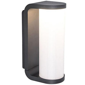 Lutec Adalyn Outdoor LED Wall Light - Dark Grey 5193602118