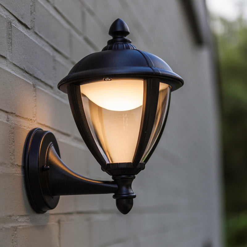 Lutec Unite LED Outdoor Wall Light - Black 5260101012 outside wall