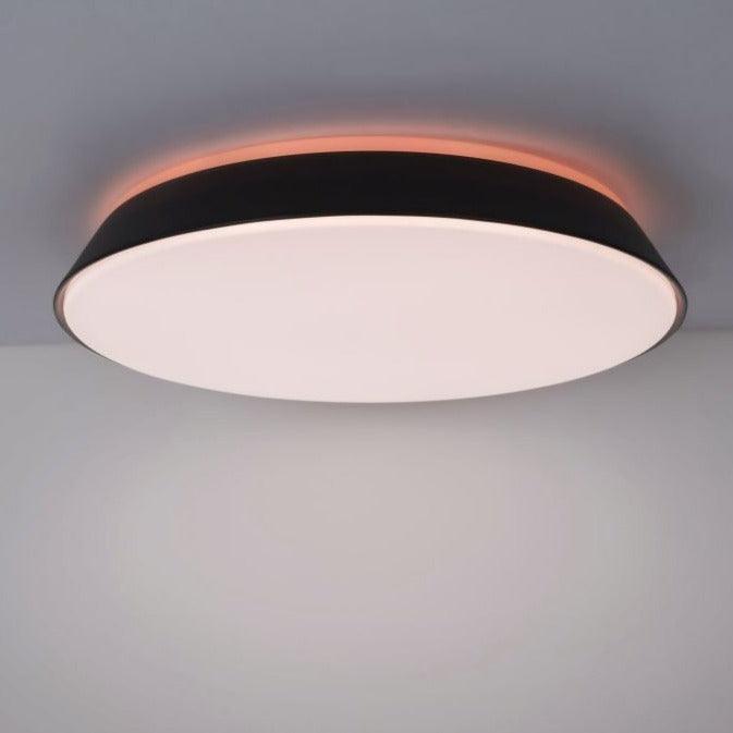 Lutec Painter LED Grey Flush Ceiling Light 8403001012