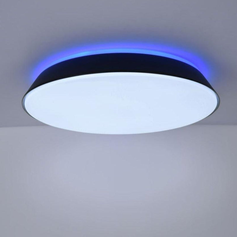 Lutec Painter LED Grey Flush Ceiling Light 8403001012