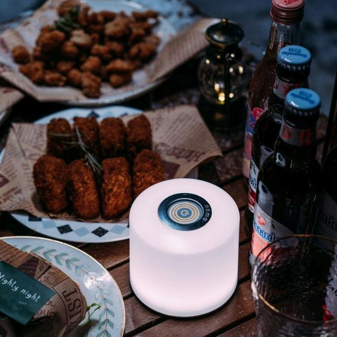 Lutec Noma LED Indoor & Outdoor Portable Light - White 8506204331