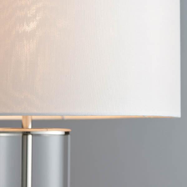 Endon Lessina Touch Table Lamp With Vintage White Shade