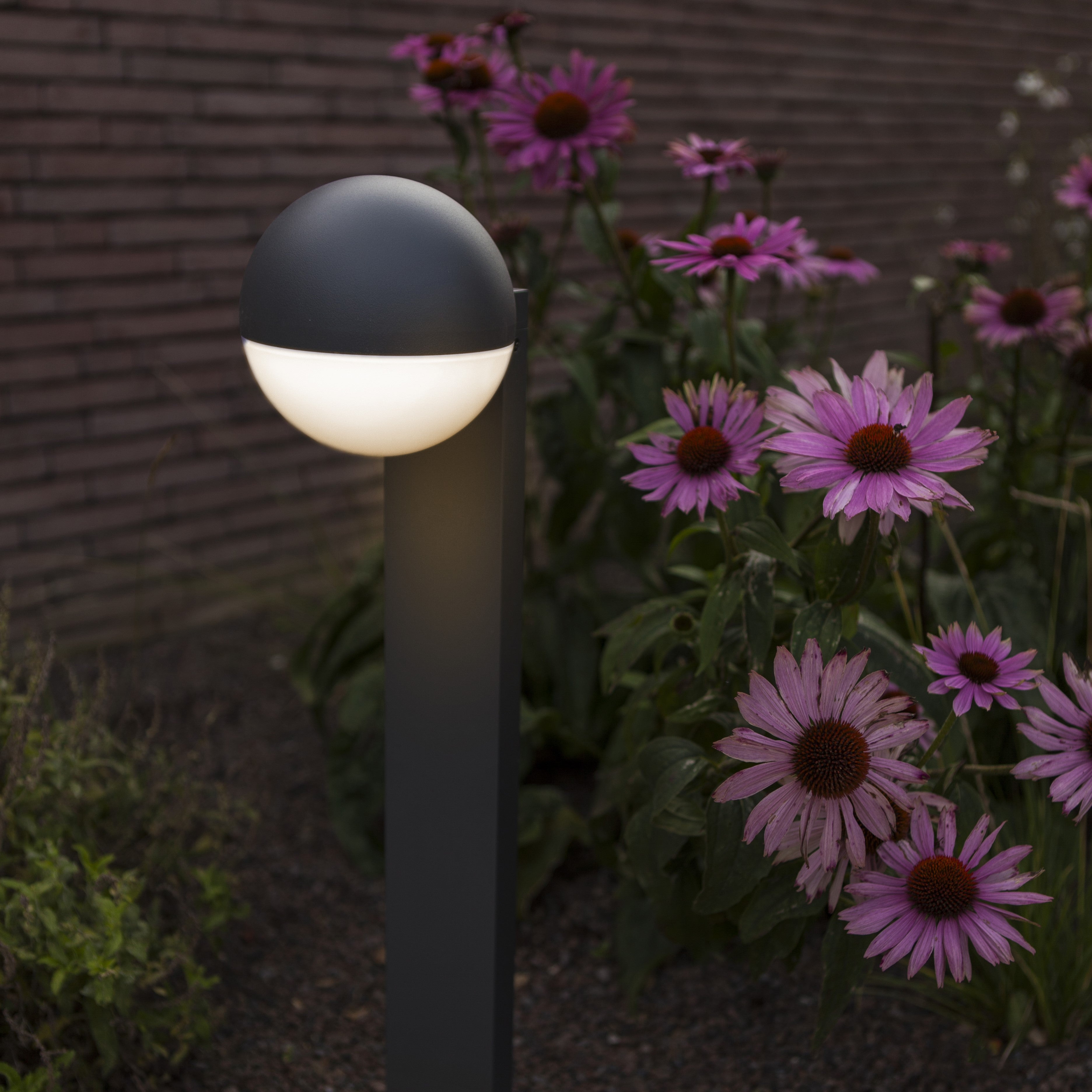 Lutec Looma Outdoor Dark Grey Bollard