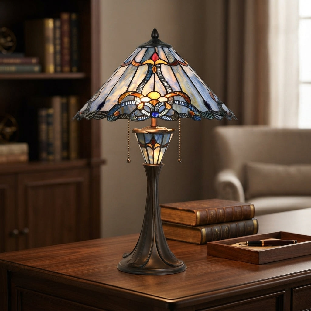 Belper Tiffany Table Lamp