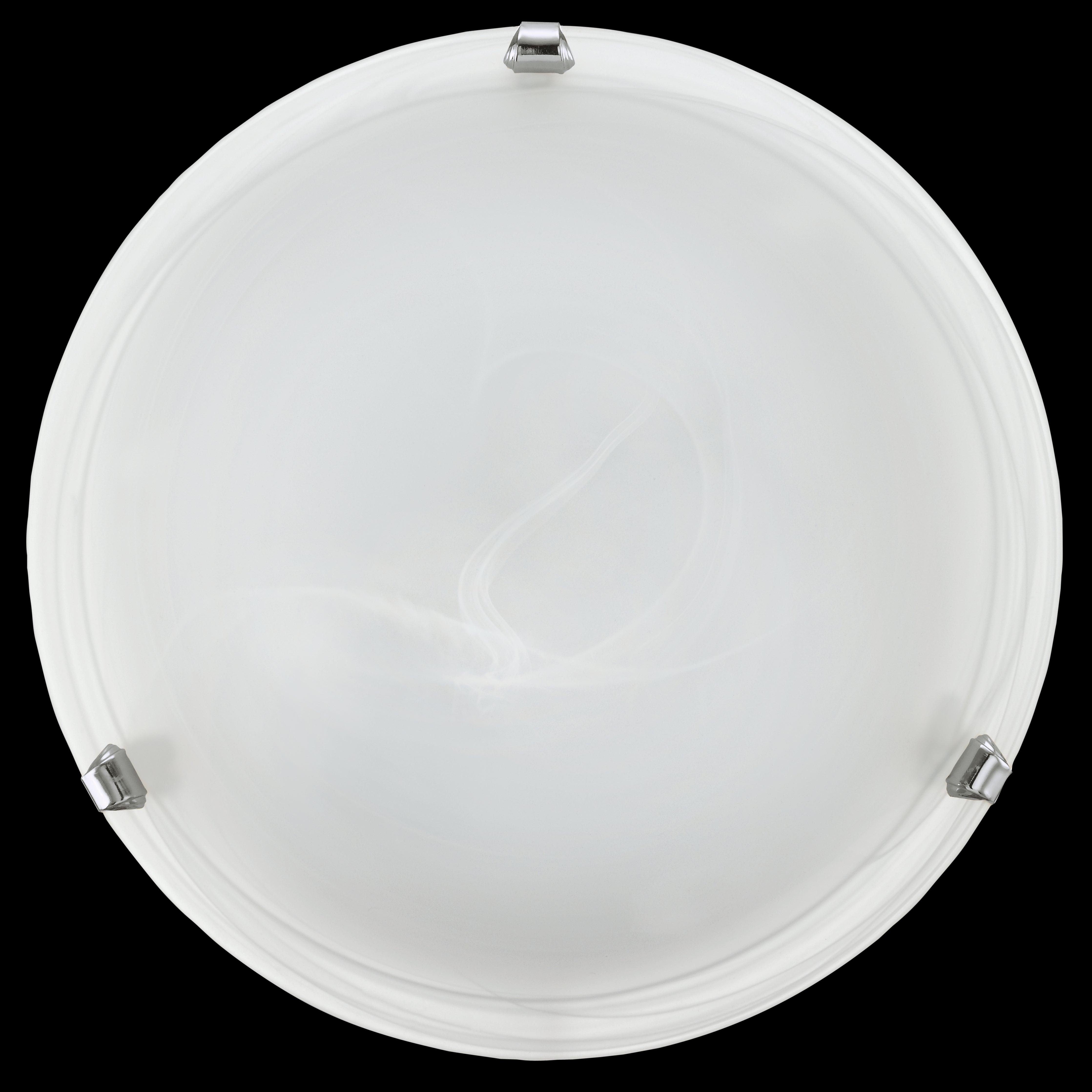 eglo salome white alabaster glass flush ceiling light living room image