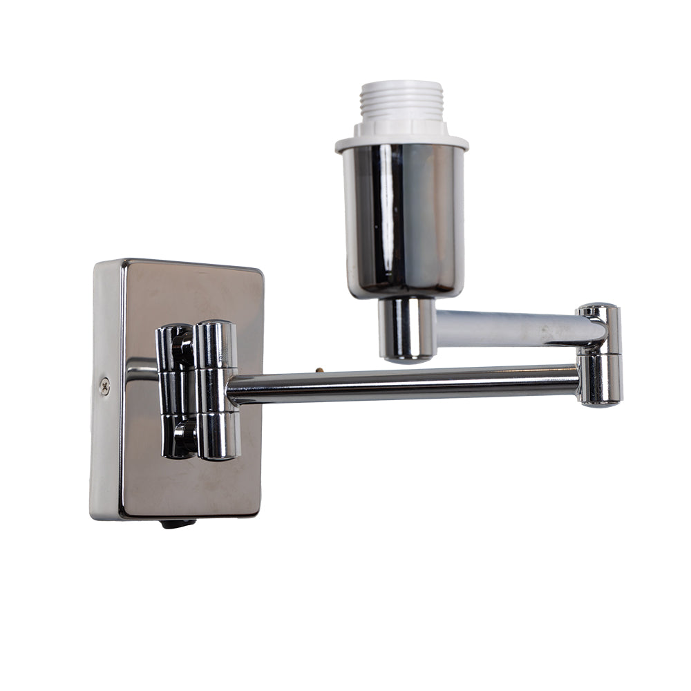 Armada Polished Chrome Double Swing Arm Wall Light