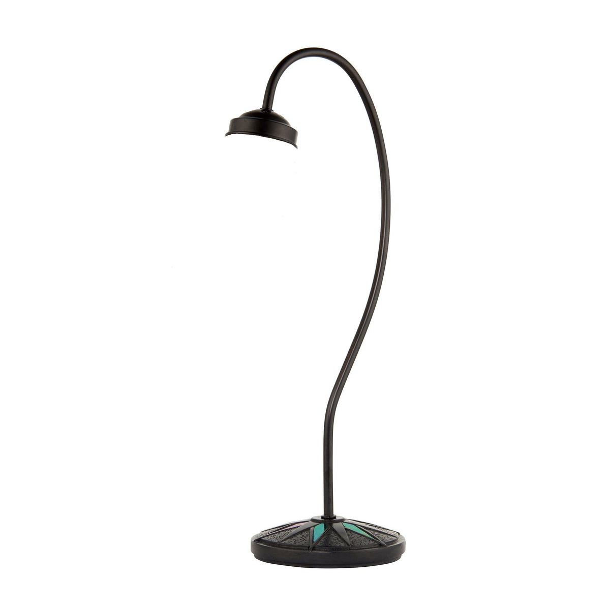 Interiors 1900 Swan Neck Tiffany Lamp Base-OB-180926