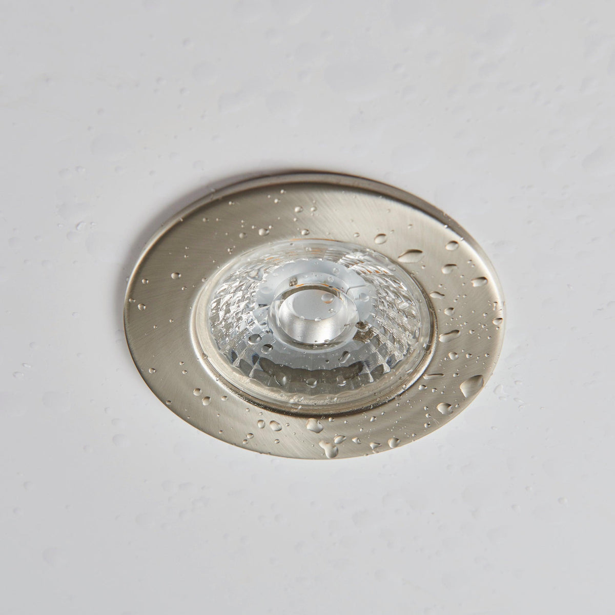 ShieldECO 500 Warm White NIckel Recessed Ceiling Light IP65 4W-warehouse-180926