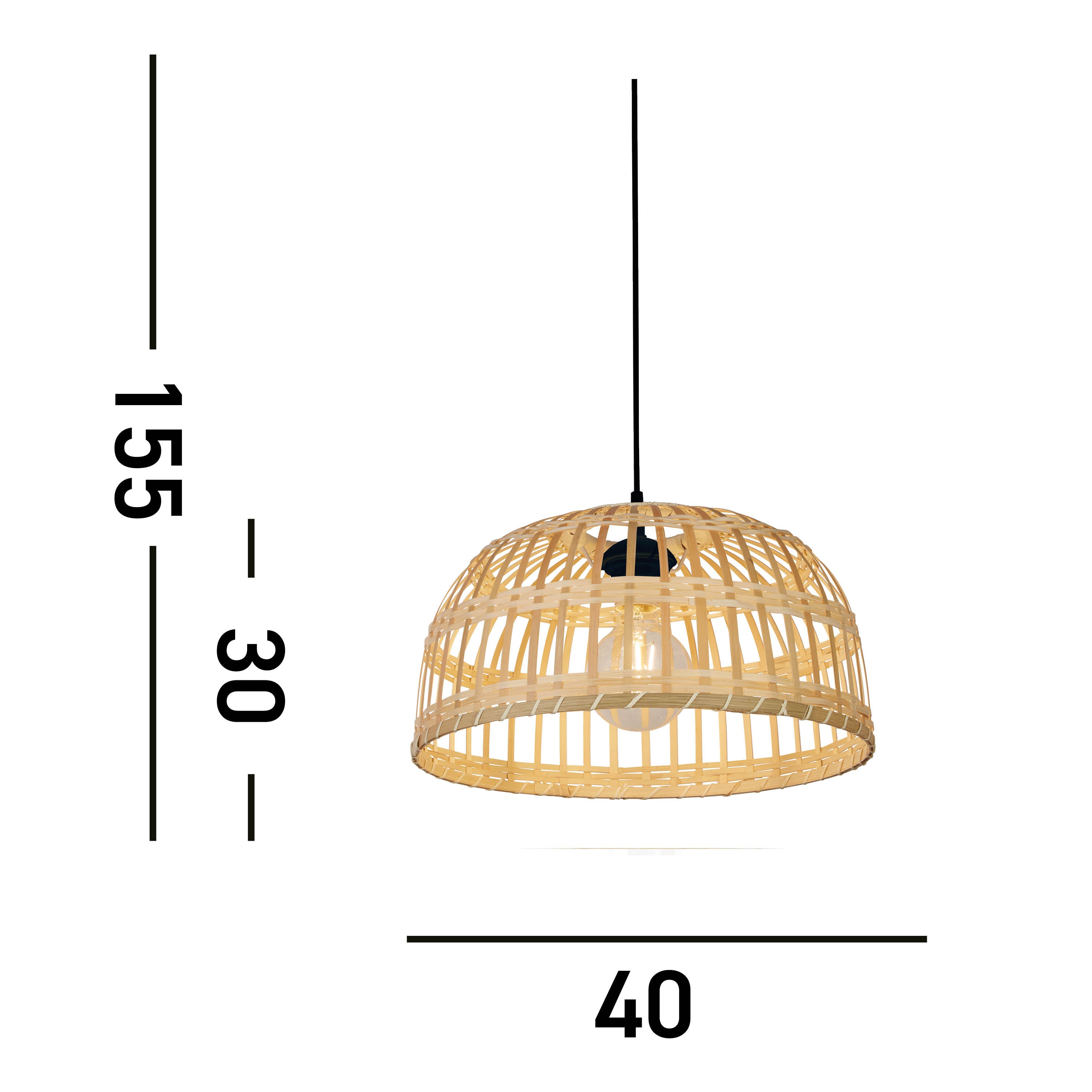 Searchlight Bali Bamboo Shade