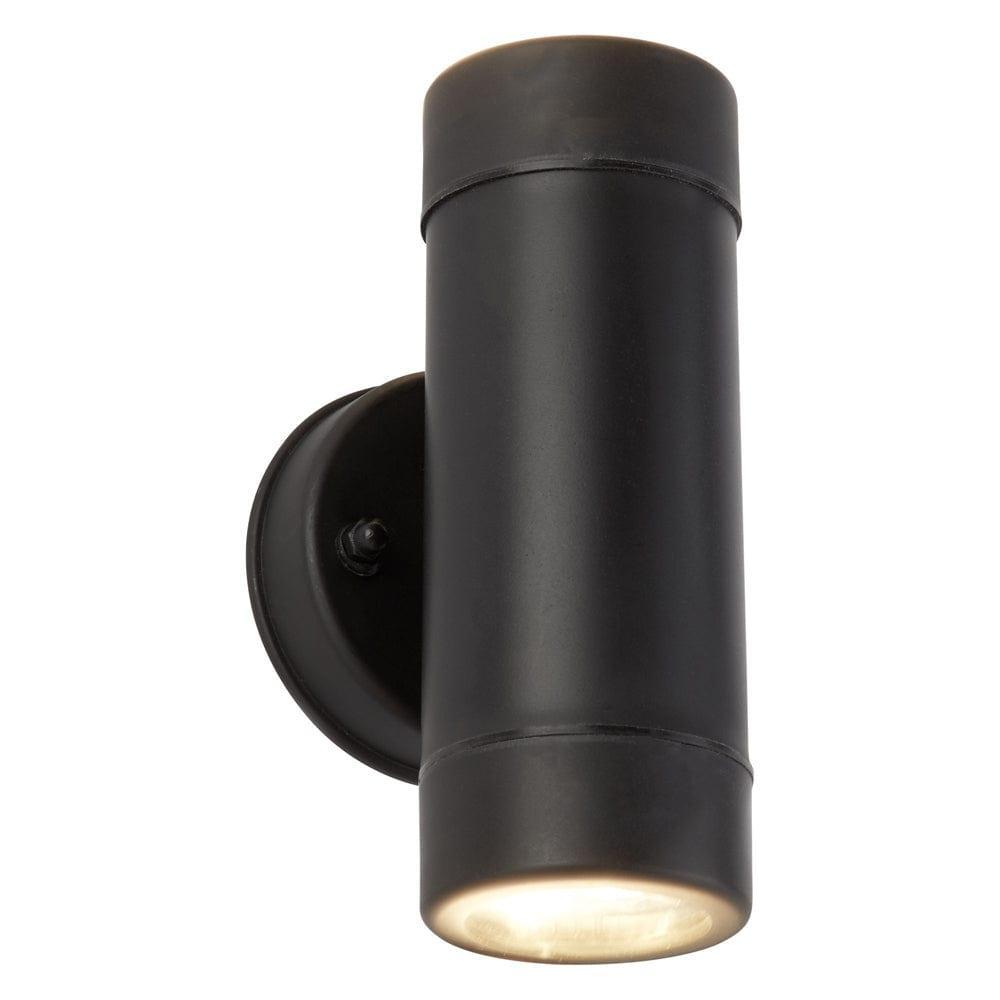 Coastal LED Outdoor 2 Light Up/Down Black Wall Light-warehouse-180926