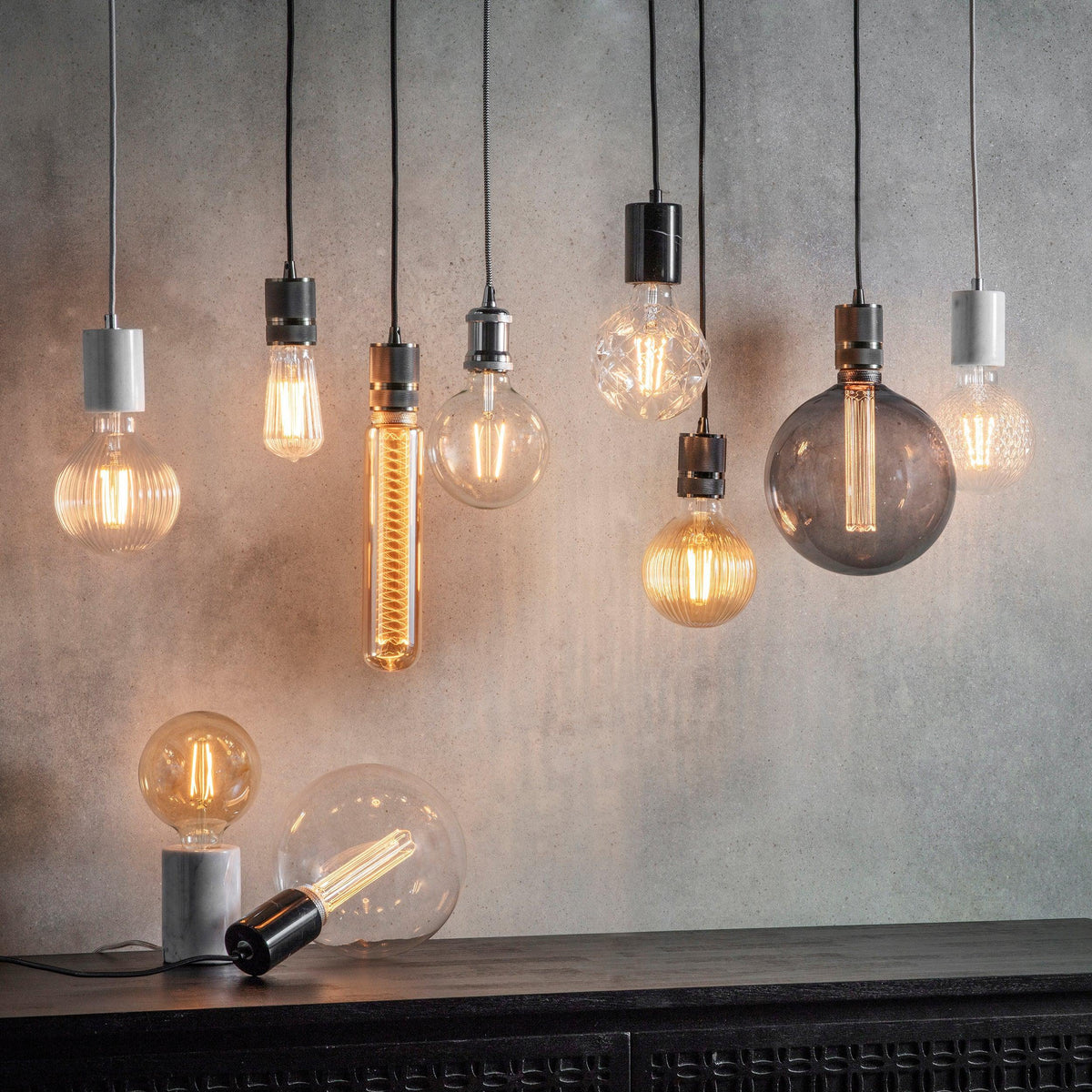 Endon Urban 1 Light Brass Ceiling Pendant-warehouse-180926