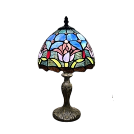 Minster Dunshill Tiffany 20cm Table Lamp