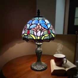 Minster Dunshill Tiffany 20cm Table Lamp