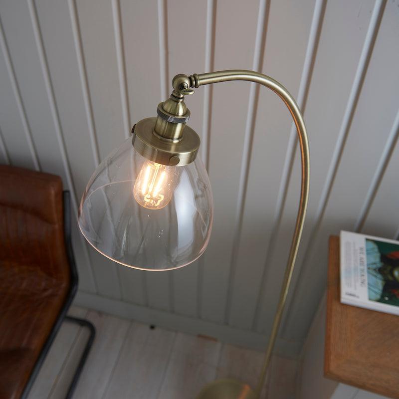 Hansen Brass Floor Lamp-OB-180926