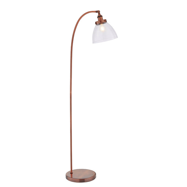 Hansen Traditional Copper Floor Lamp 77862