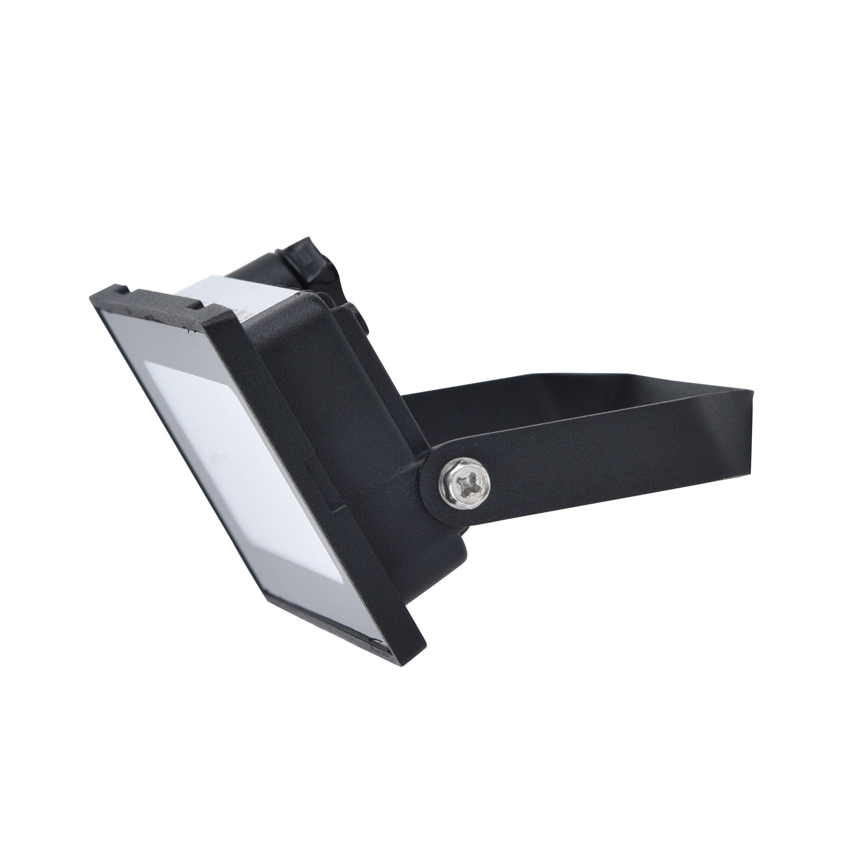 Lutec Halo 10W LED Outdoor Floodlight – Black (IP65)