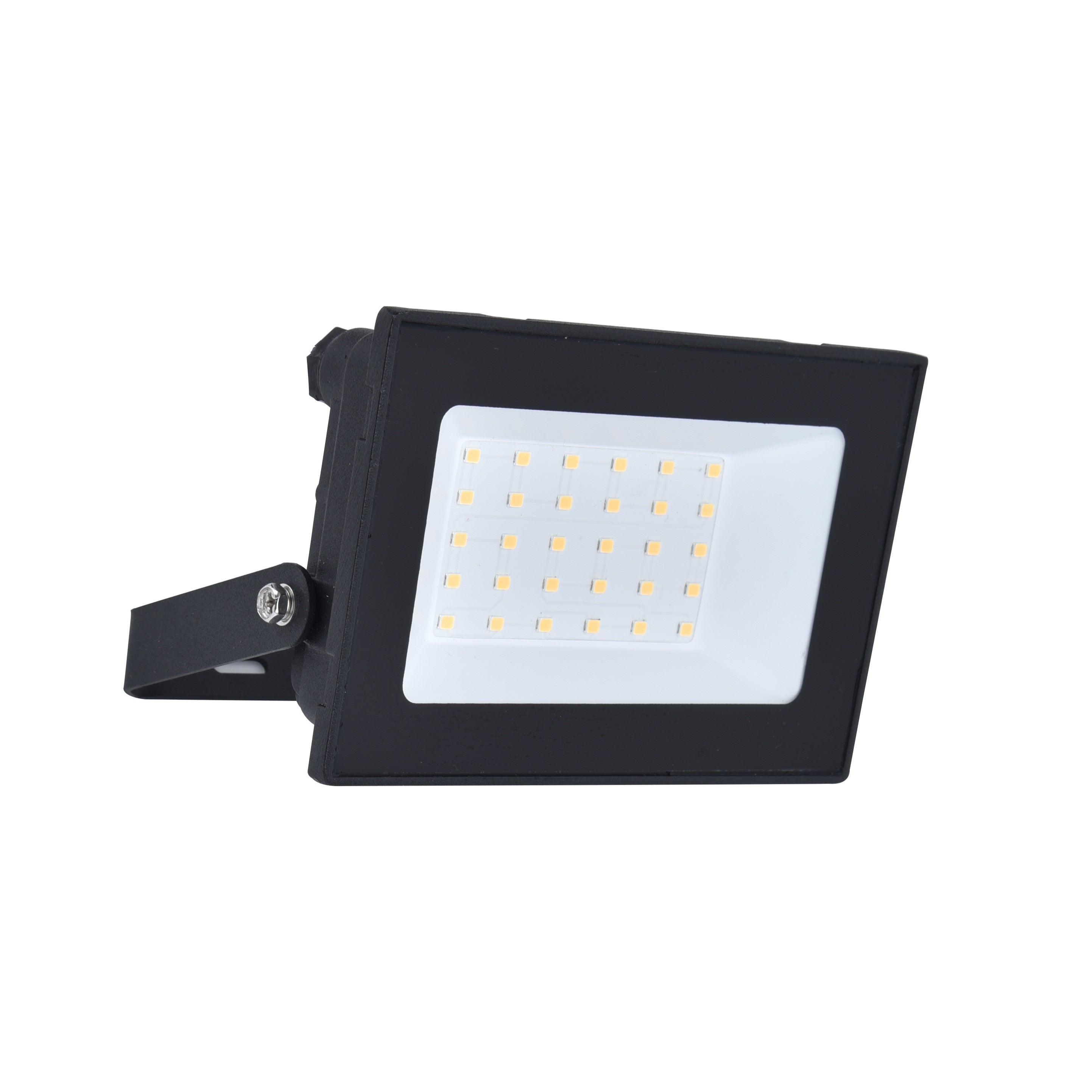 Lutec Halo 30W LED Outdoor Floodlight – Black (IP65)