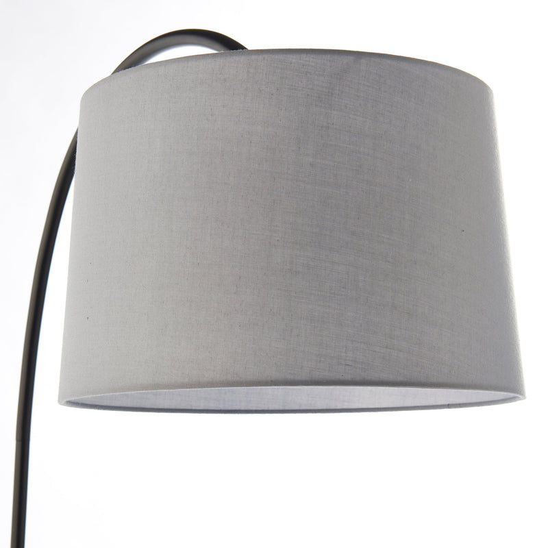 Carlson Black Modern Floor Lamp 78163 - Unlit Shade Close-up