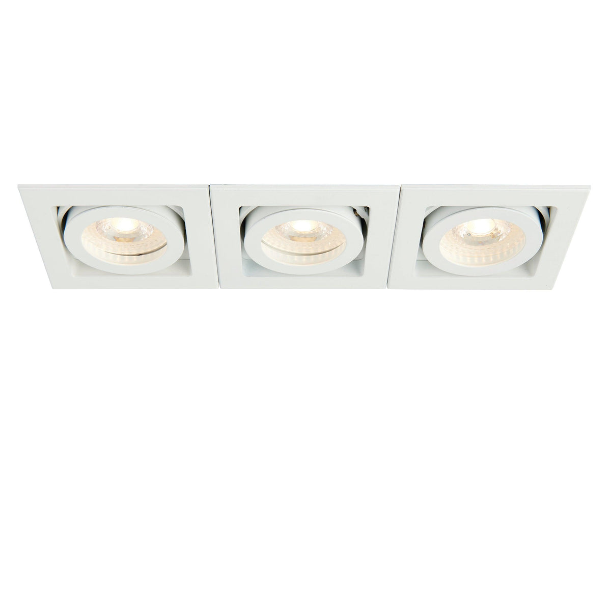 Xeno Triple White Adjustable Recessed Light 50W-warehouse-091026