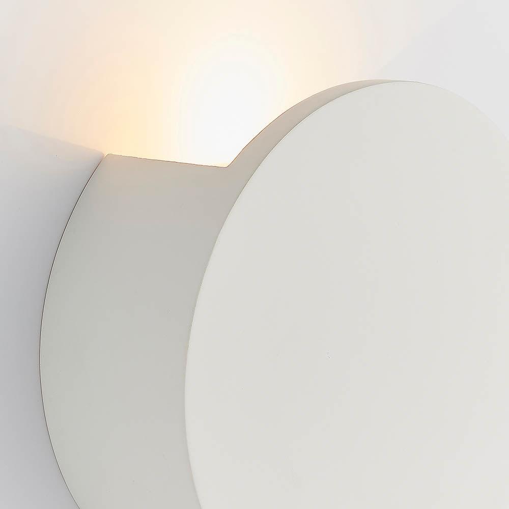 Endon Sanna 2 Light White Plaster Wall Light-warehouse-180926
