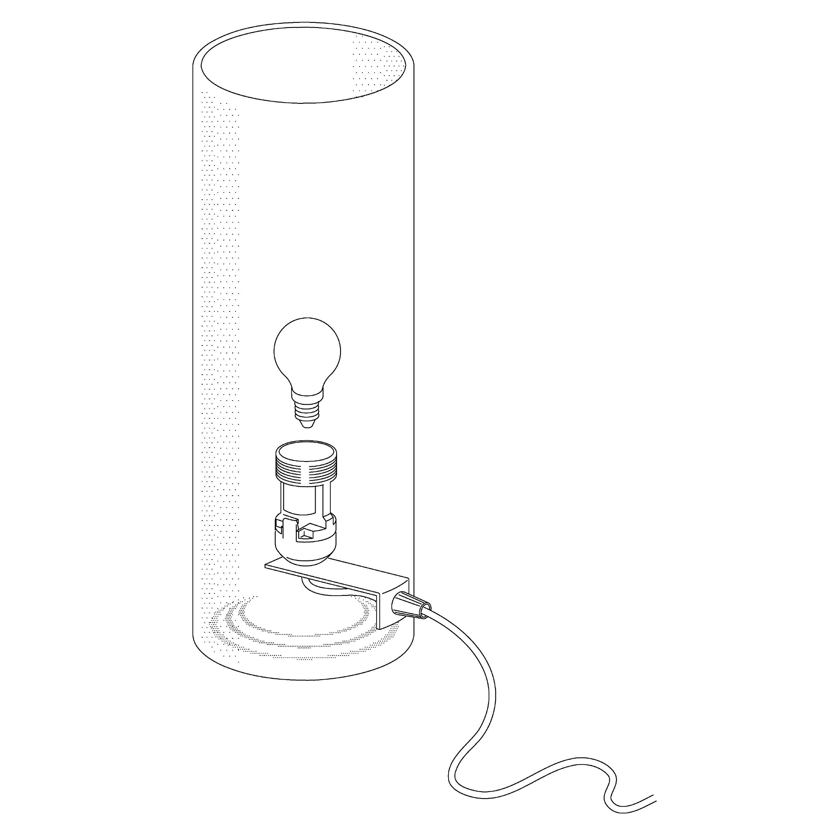 eglo geo opal glass cylinder table lamp 35cm kitchen lighting 