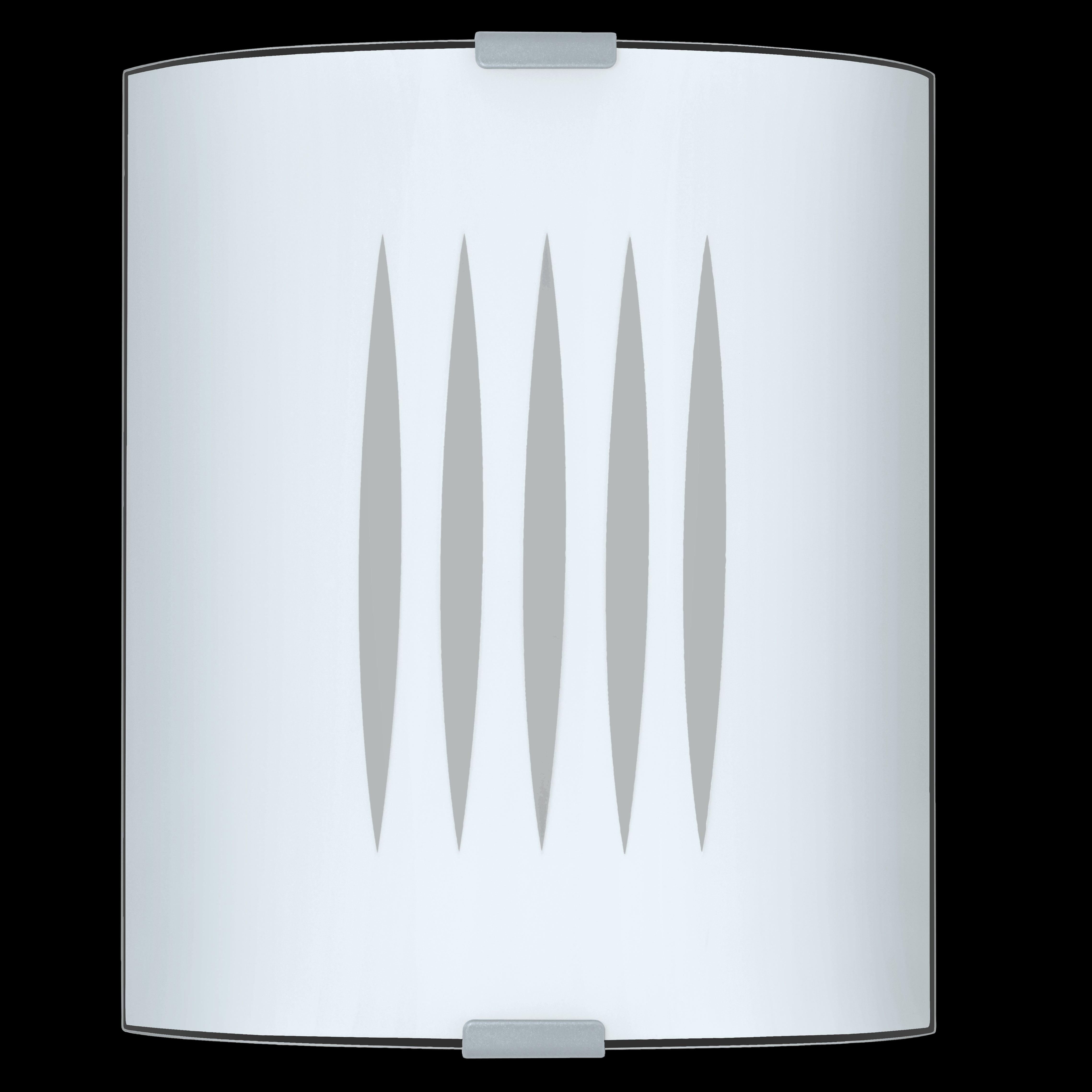 eglo grafik curved satin white glass wall light living room image