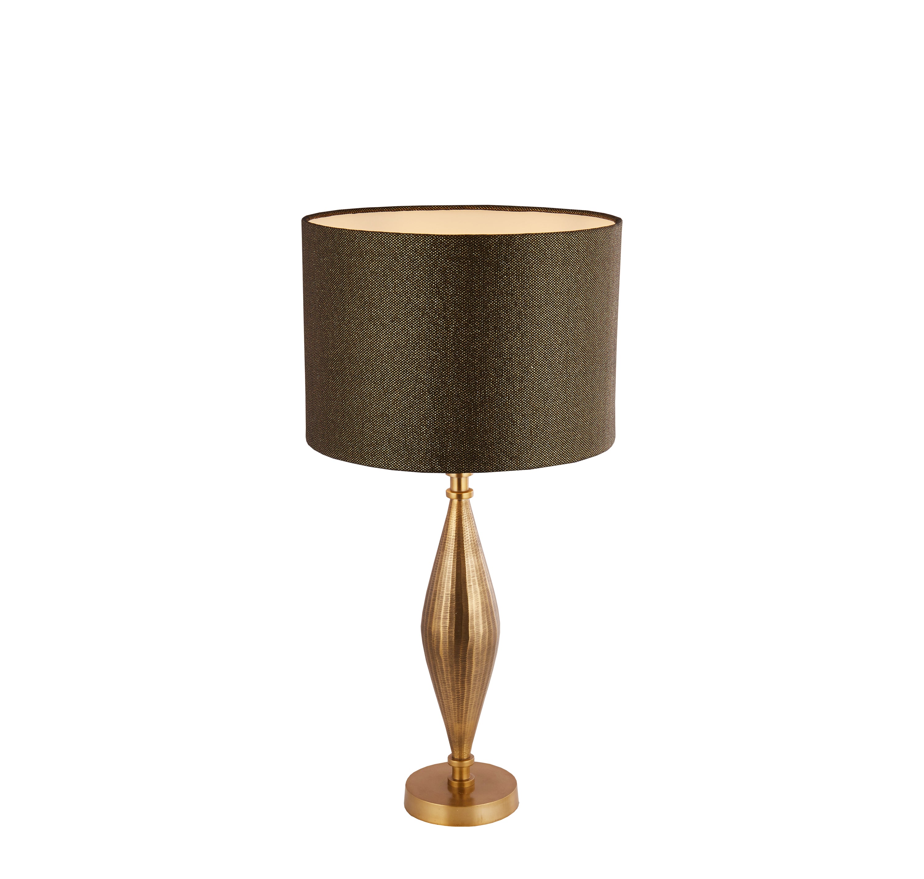 Base Only - Rye Table Lamp - Antique Brass Metal