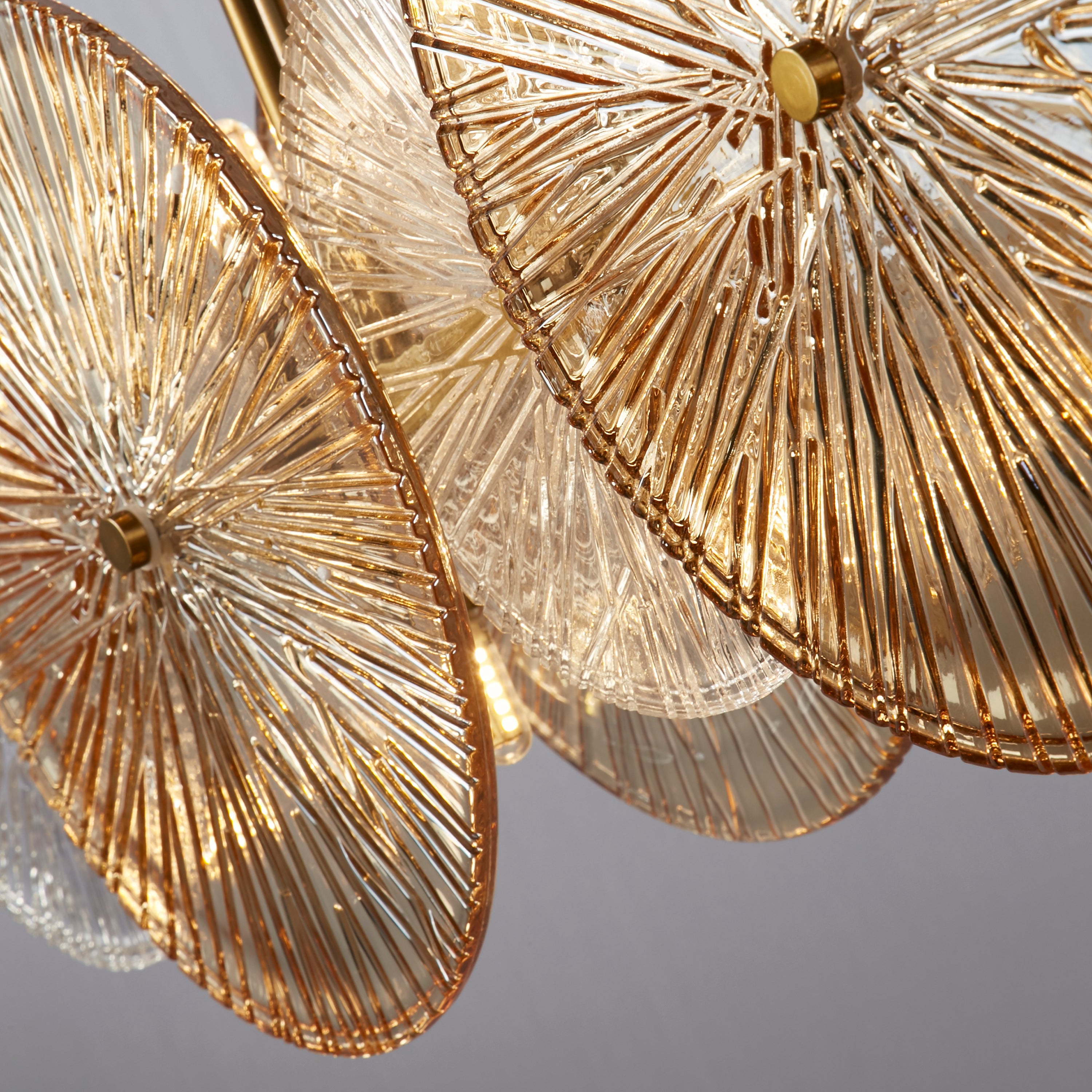 Searchlight Wagon Wheel 10 Light Bronze Bar Pendant