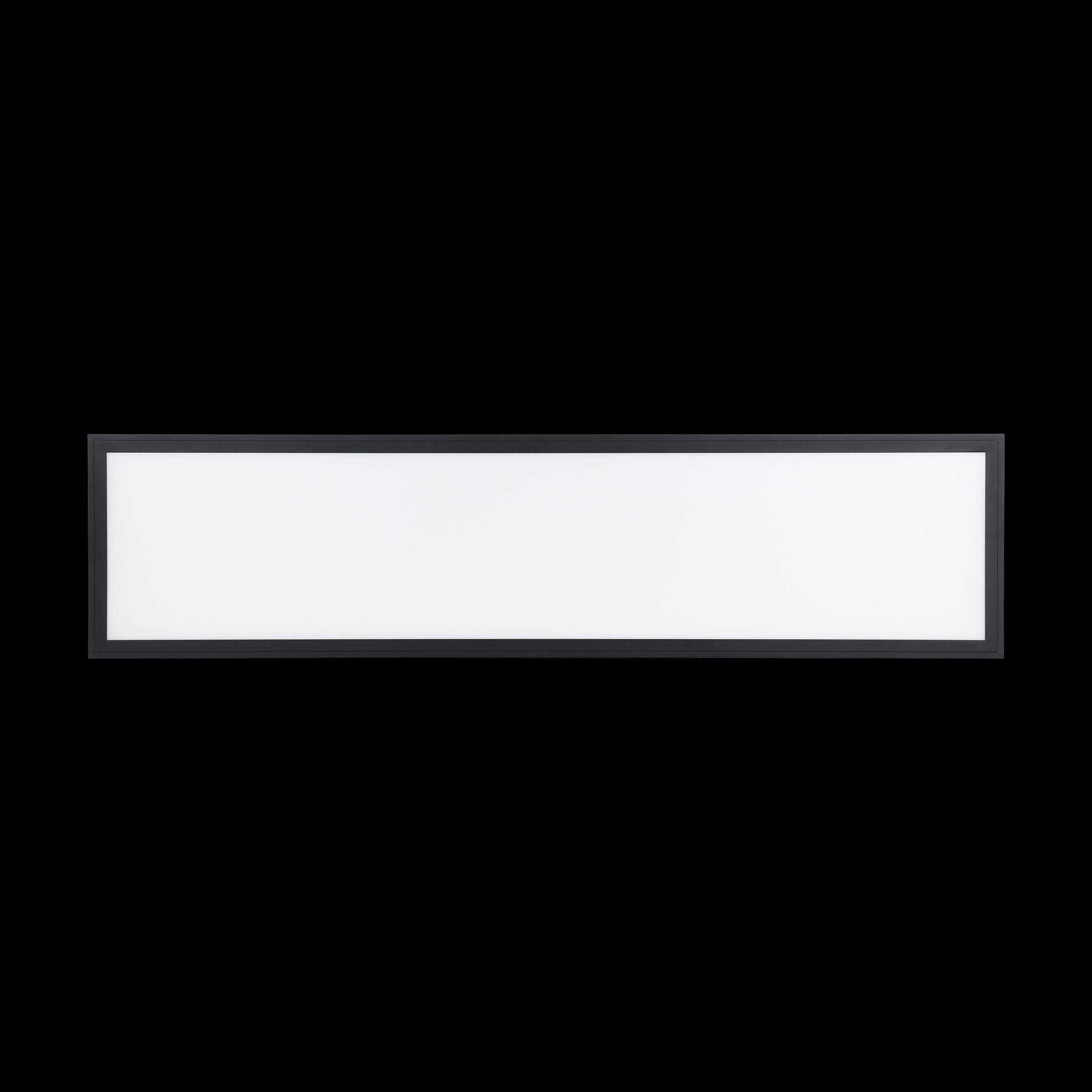 eglo connect salobrena z smart led white rectangular panel flush living room close up