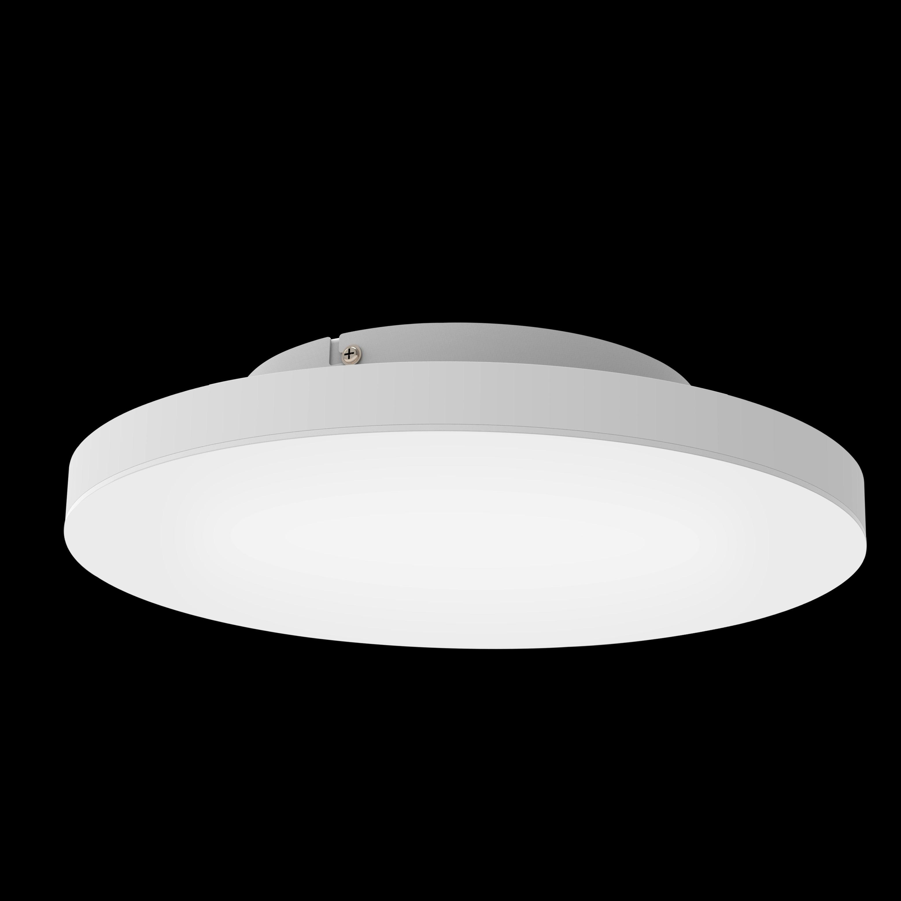 eglo connect turcona z smart round white led ceiling flush 45cm living room close up