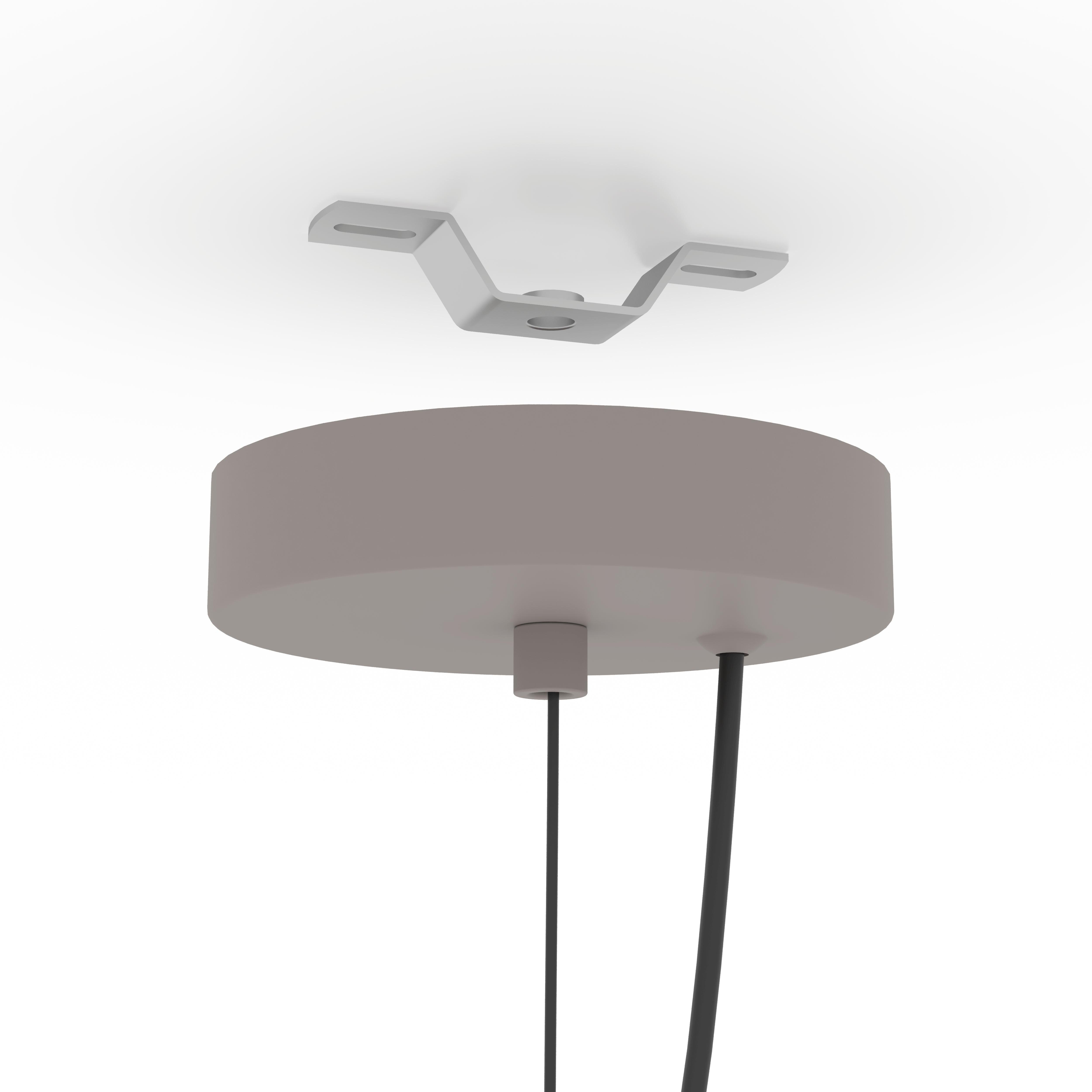eglo camasca bell shaped taupe metal ceiling pendant kitchen lighting 