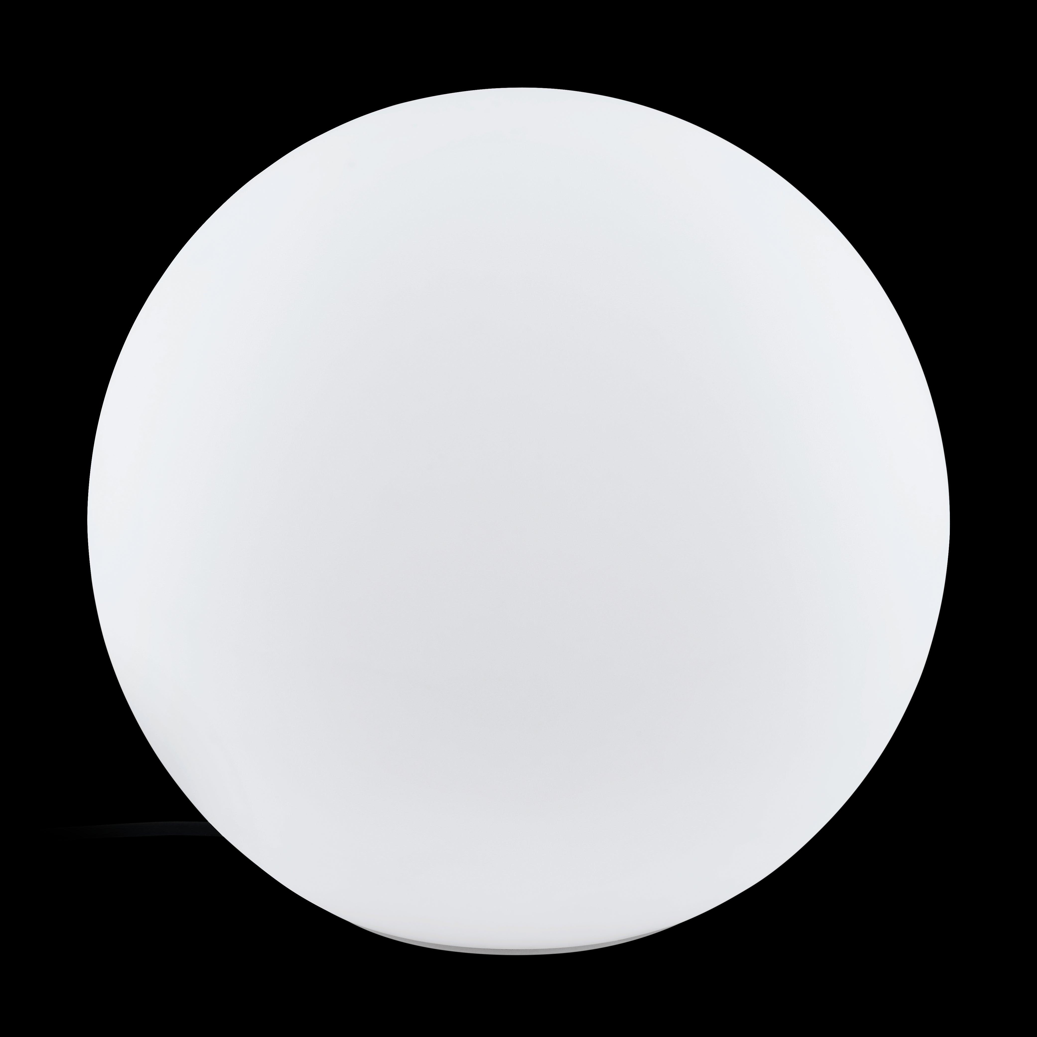 eglo monterolo z ip65 colour changing smart led globe floor lamp 39cm living room close up