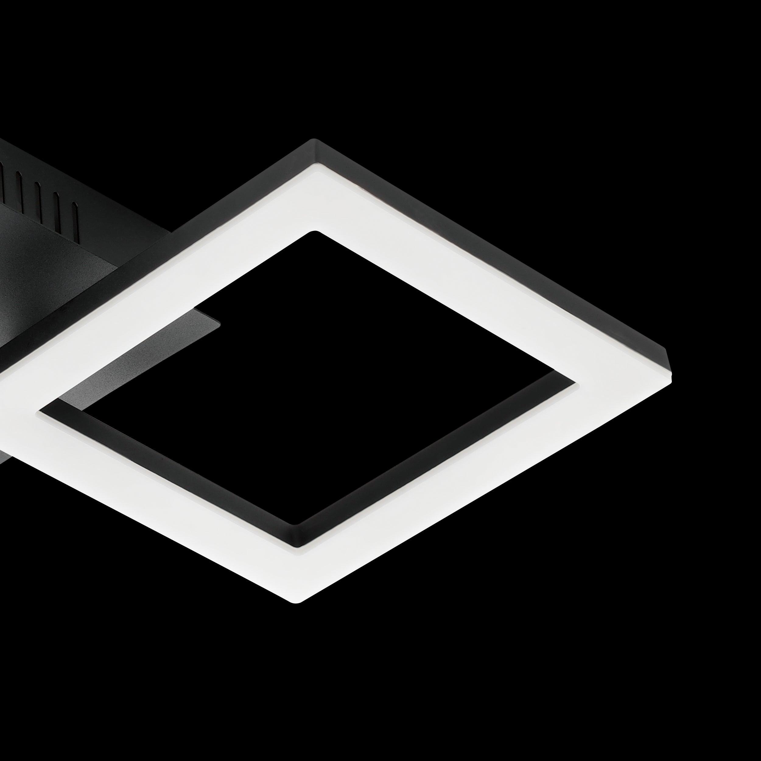 eglo connect paranday z smart led black white ceiling flush Kitchen Lighting Close Up